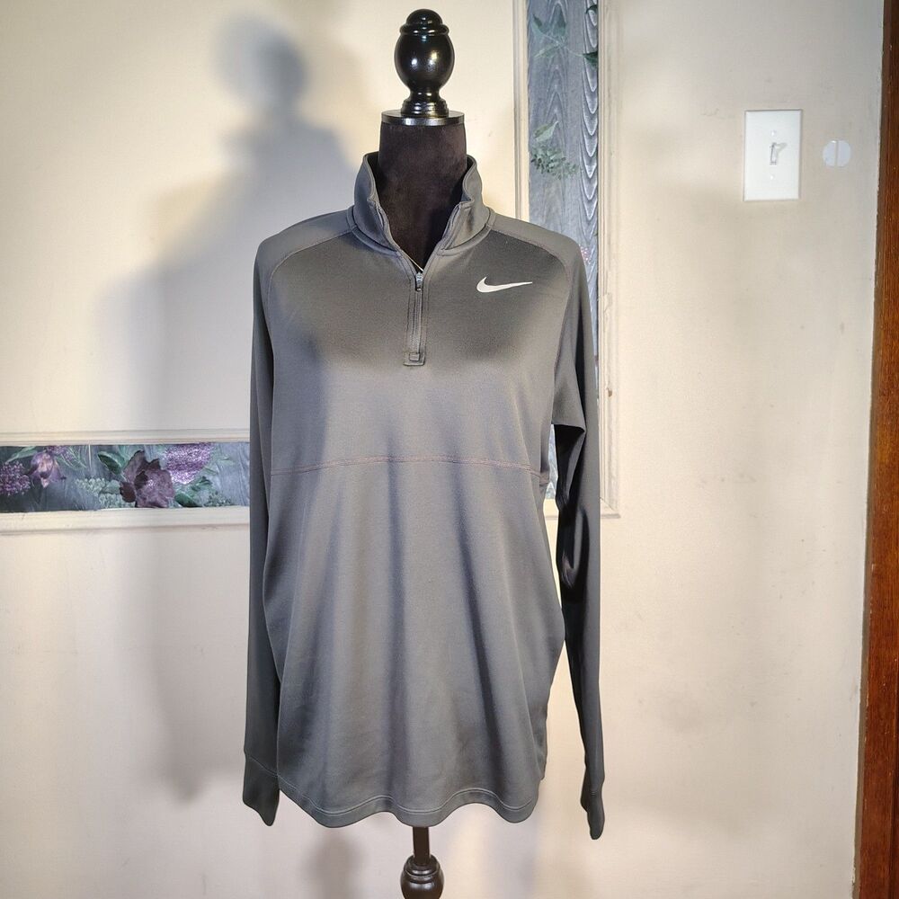Nike Running Dri Fit Quarter Zip Up Mens Large/T70